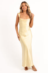 Margot Maxi Dress - Lemon